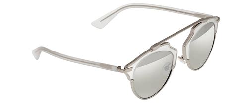 Dior Soreal Op Lr 0rmr Round Sunglasses In Silver 